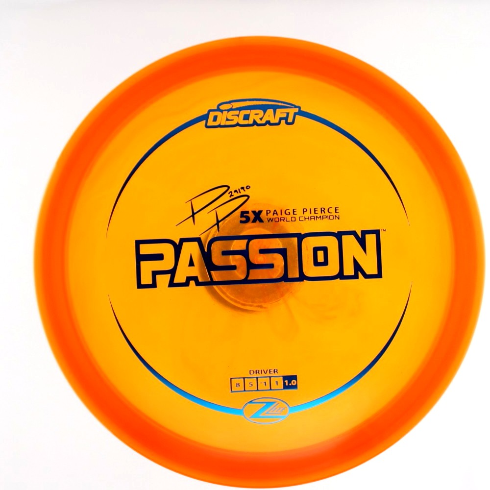 Passion - 5x World Champion Paige Pierce - Orange - 161.7 gm -  Disc ID: 594674