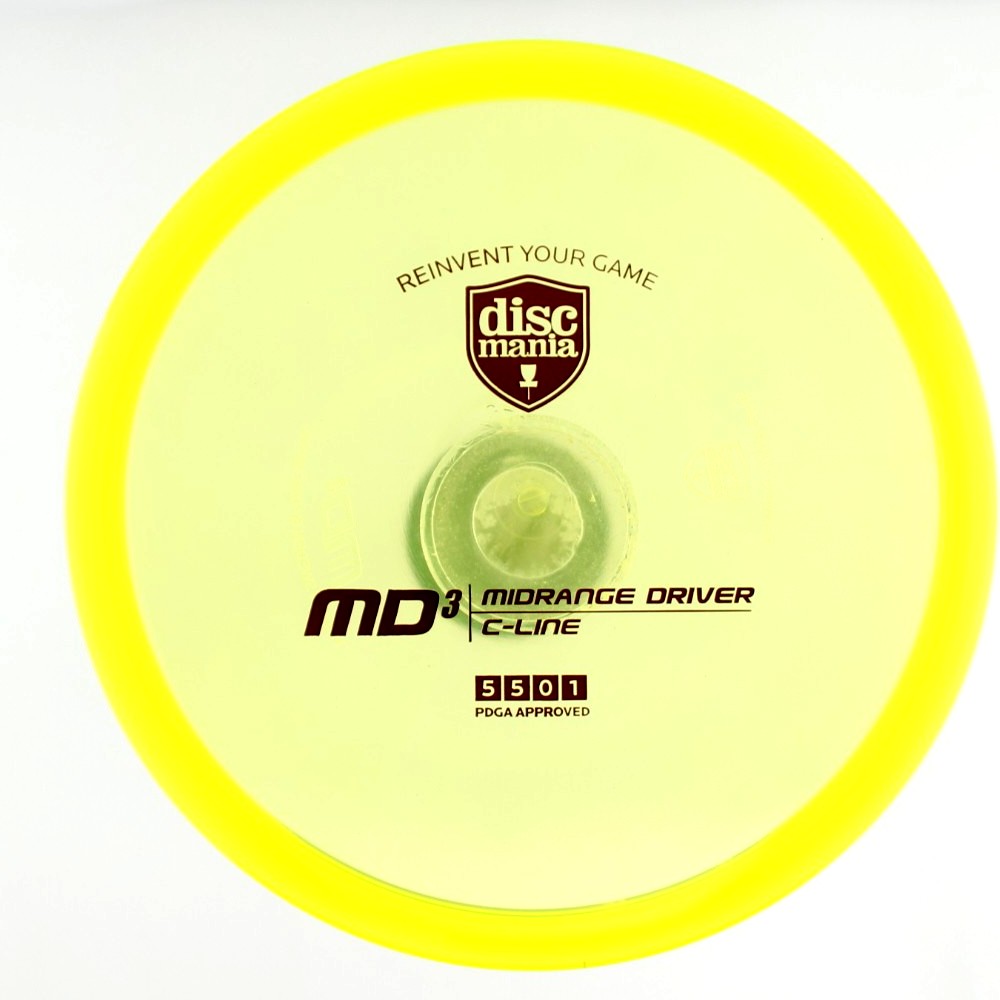 MD3 (Midrange) - Standard - Yellow - 174.3 gm -  Disc ID: 594891