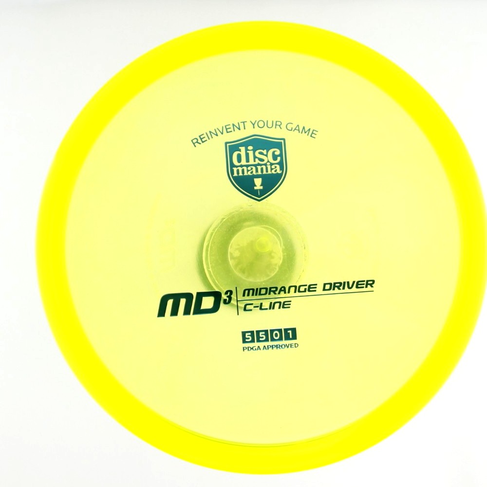 MD3 (Midrange) - Standard - Yellow - 179.7 gm -  Disc ID: 594892