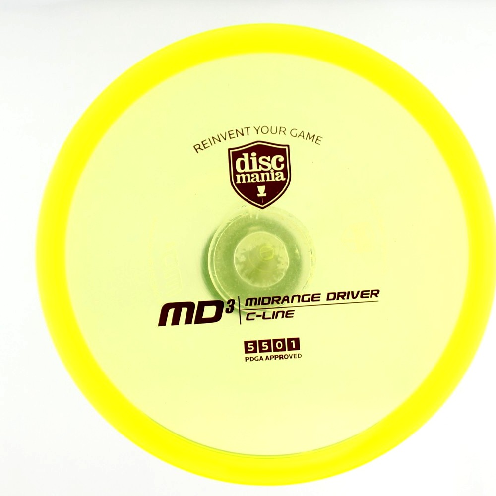 MD3 (Midrange) - Standard - Yellow - 174.3 gm -  Disc ID: 594893