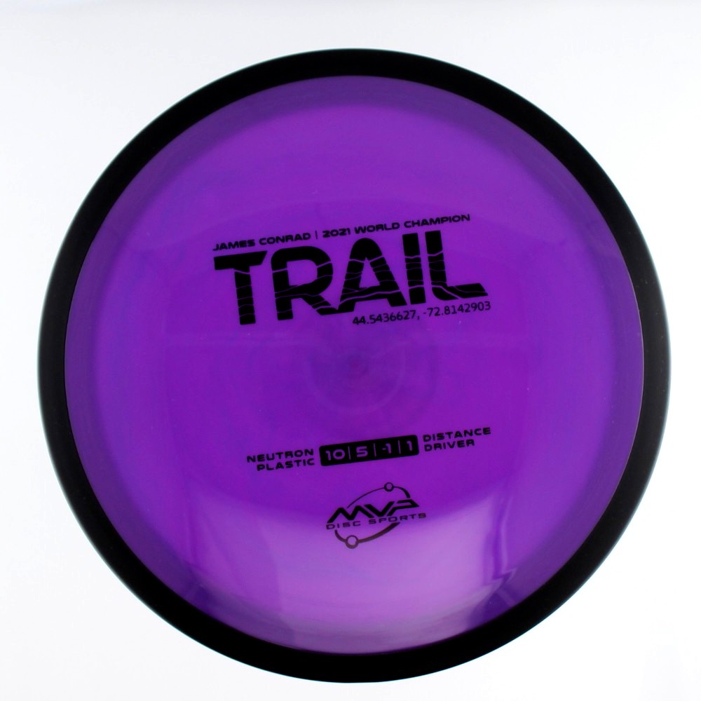 Trail - James Conrad 2021 World Champion - Purple - 174.3 gm -  Disc ID: 595275