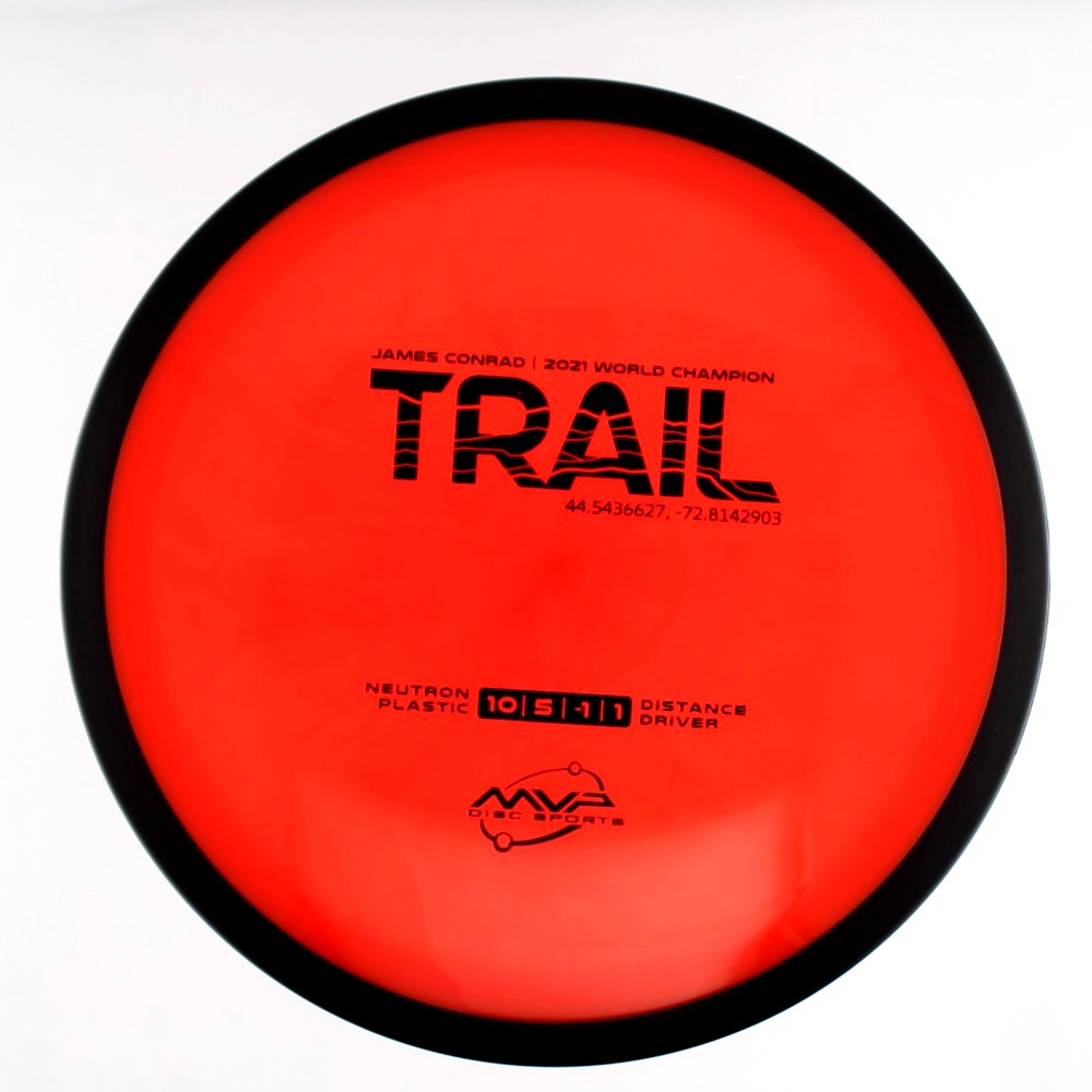 Trail - James Conrad 2021 World Champion - Red - 169.7 gm -  Disc ID: 595279