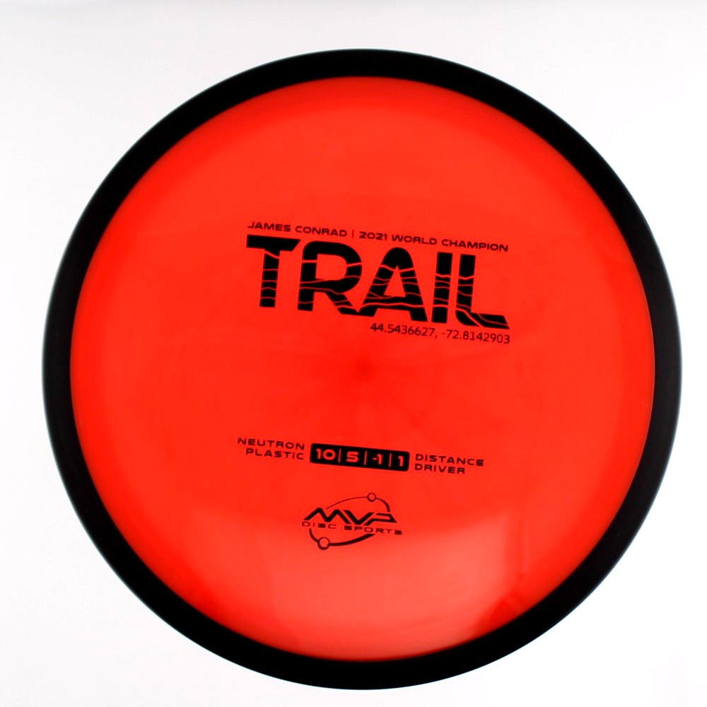 Trail - James Conrad 2021 World Champion - Red - 169.7 gm -  Disc ID: 595280