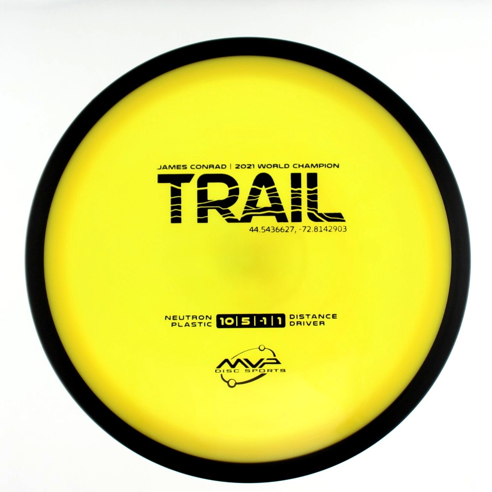 Trail - James Conrad 2021 World Champion - Yellow - 175.8 gm -  Disc ID: 595289