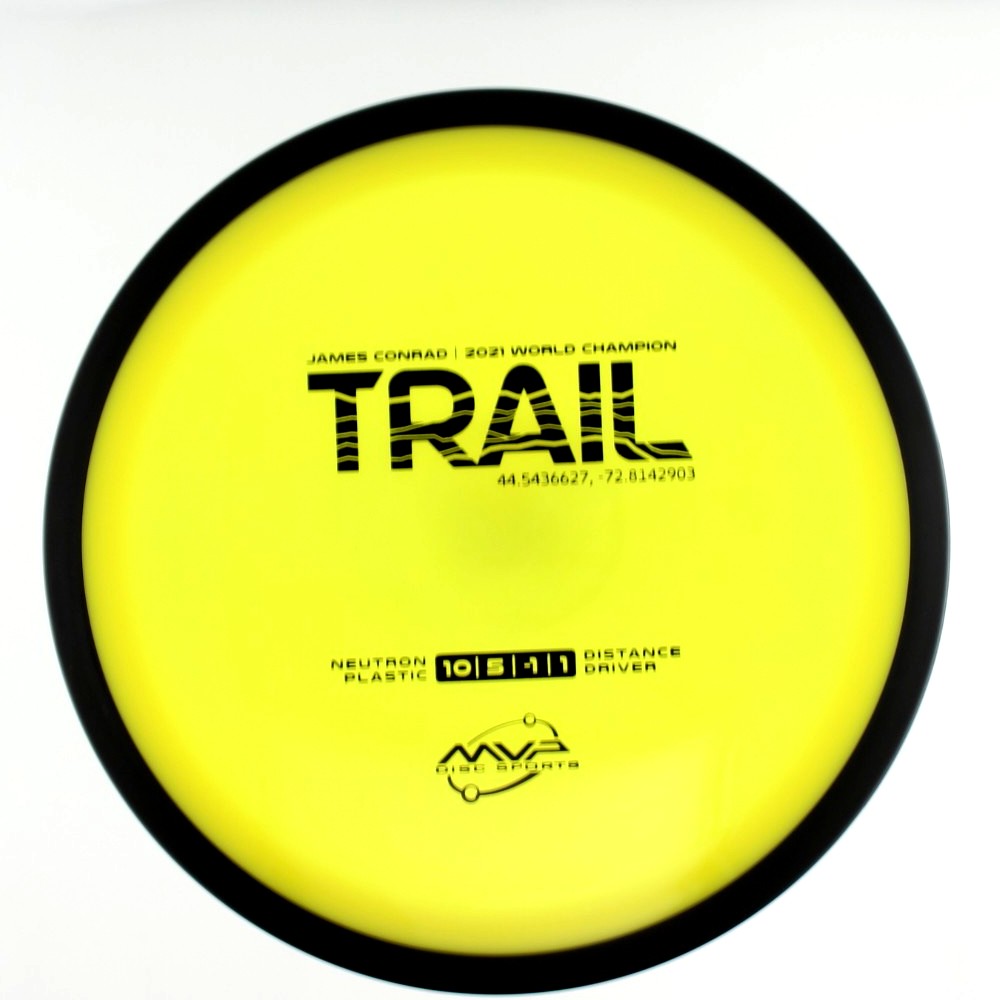 Trail - James Conrad 2021 World Champion - Yellow - 174.9 gm -  Disc ID: 595293