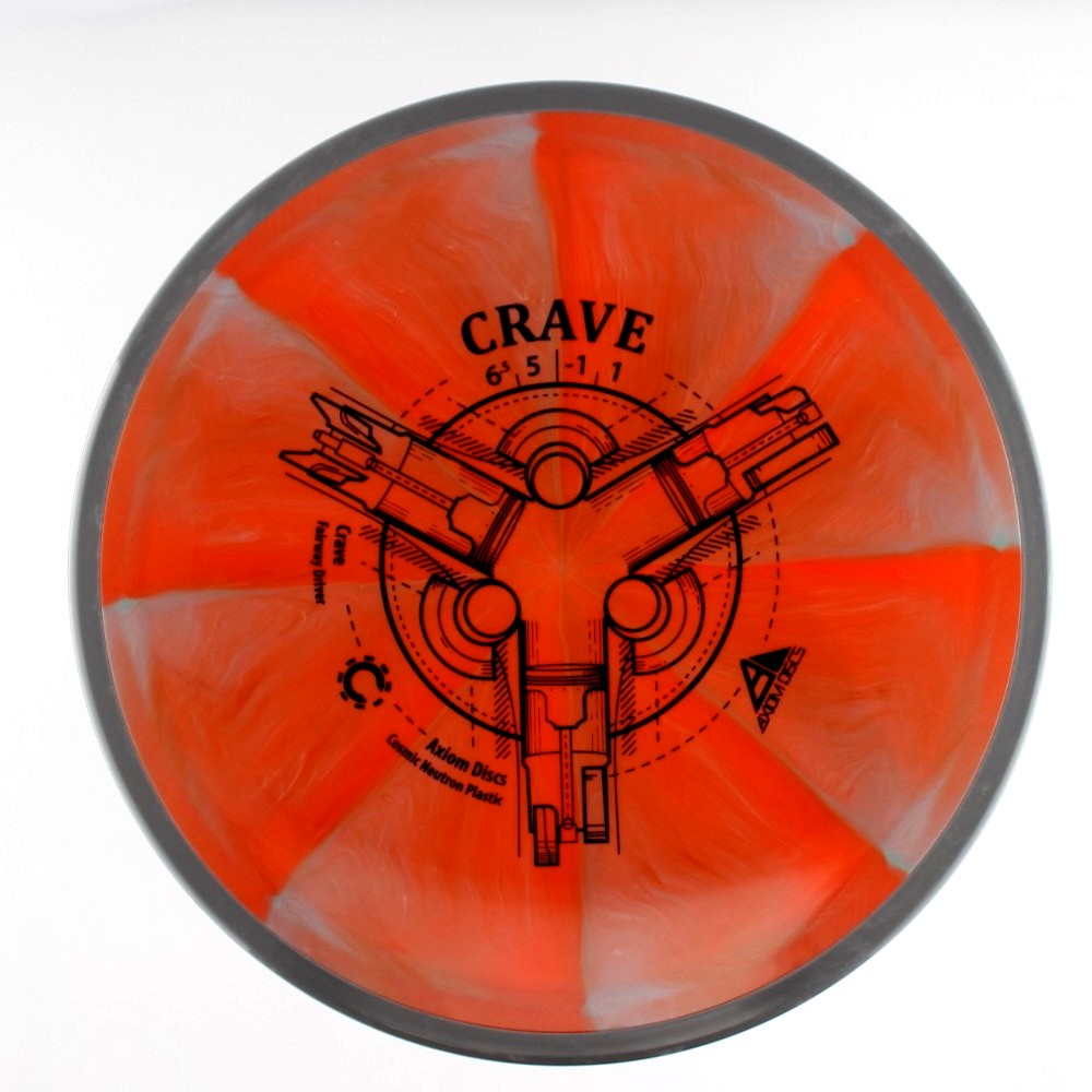 Crave - Standard - Gray Rim - 176.1 gm -  Disc ID: 595370