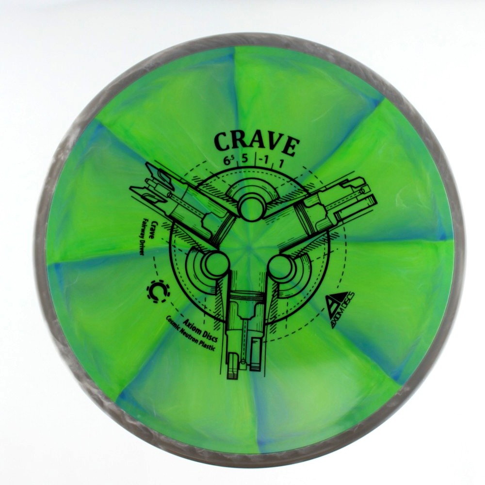Crave - Standard - Gray Rim - 166.9 gm -  Disc ID: 595372
