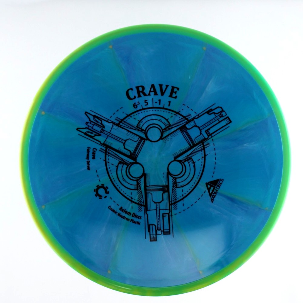 Crave - Standard - Green Rim - 161.9 gm -  Disc ID: 595373