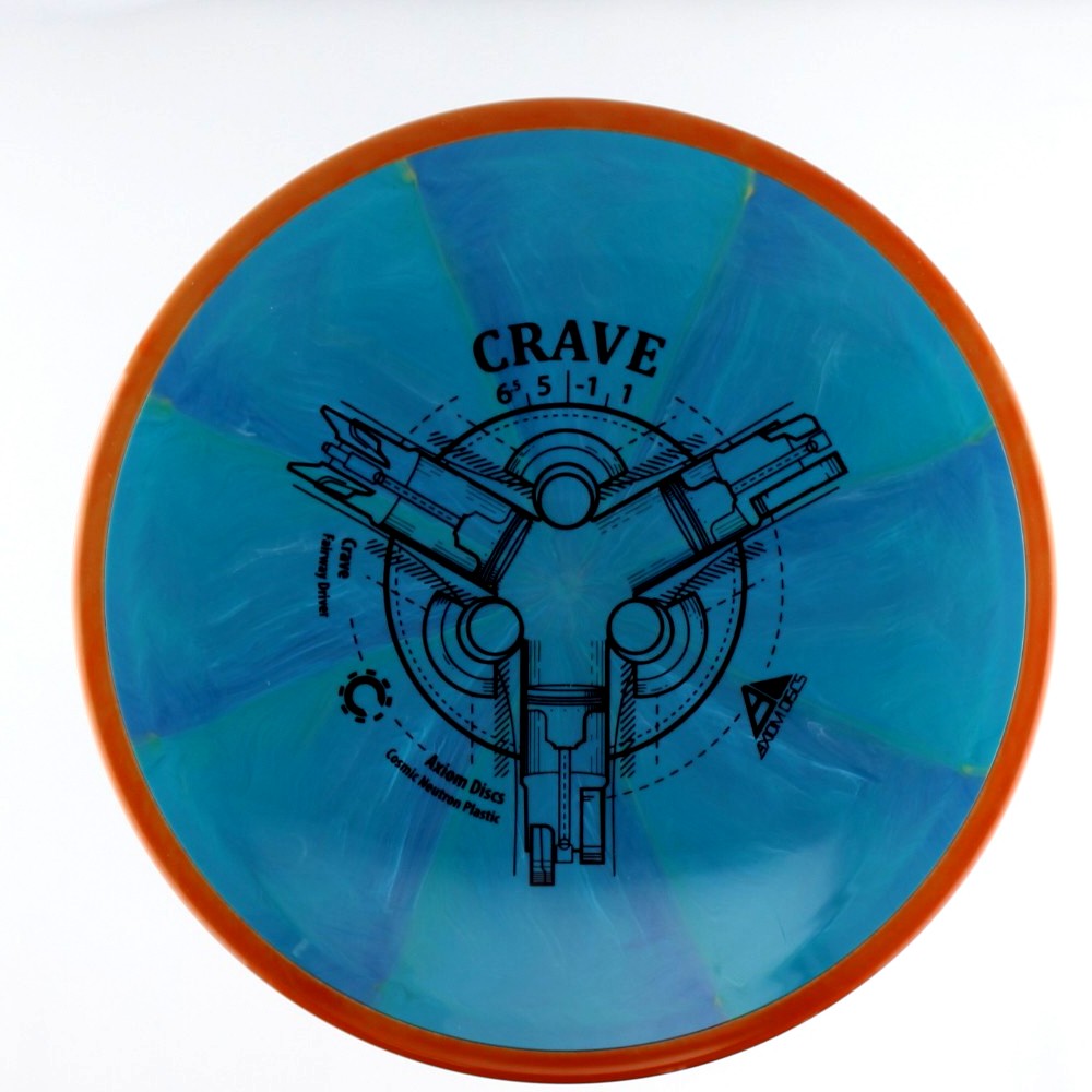 Crave - Standard - Orange Rim - 173.8 gm -  Disc ID: 595375