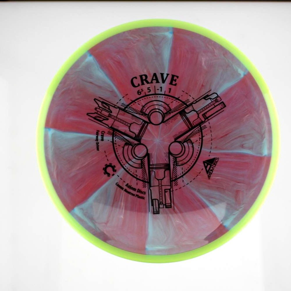 Crave - Standard - Green Rim - 161.7 gm -  Disc ID: 595390