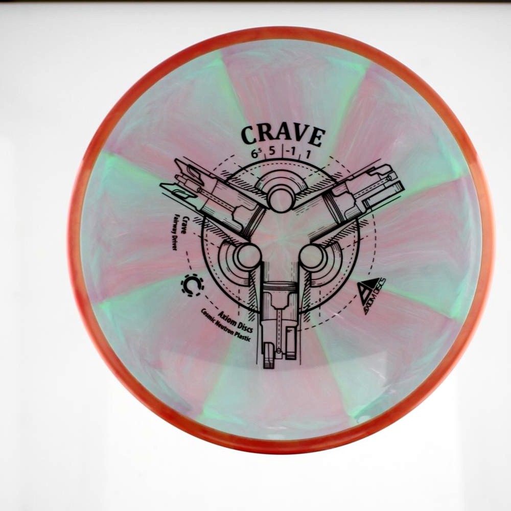Crave - Standard - Red Rim - 168.1 gm -  Disc ID: 595397