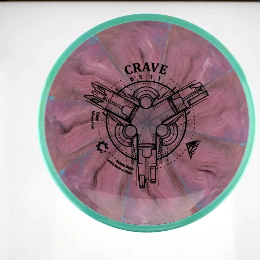 Crave - Standard - Teal Rim - 176.4 gm -  Disc ID: 595399