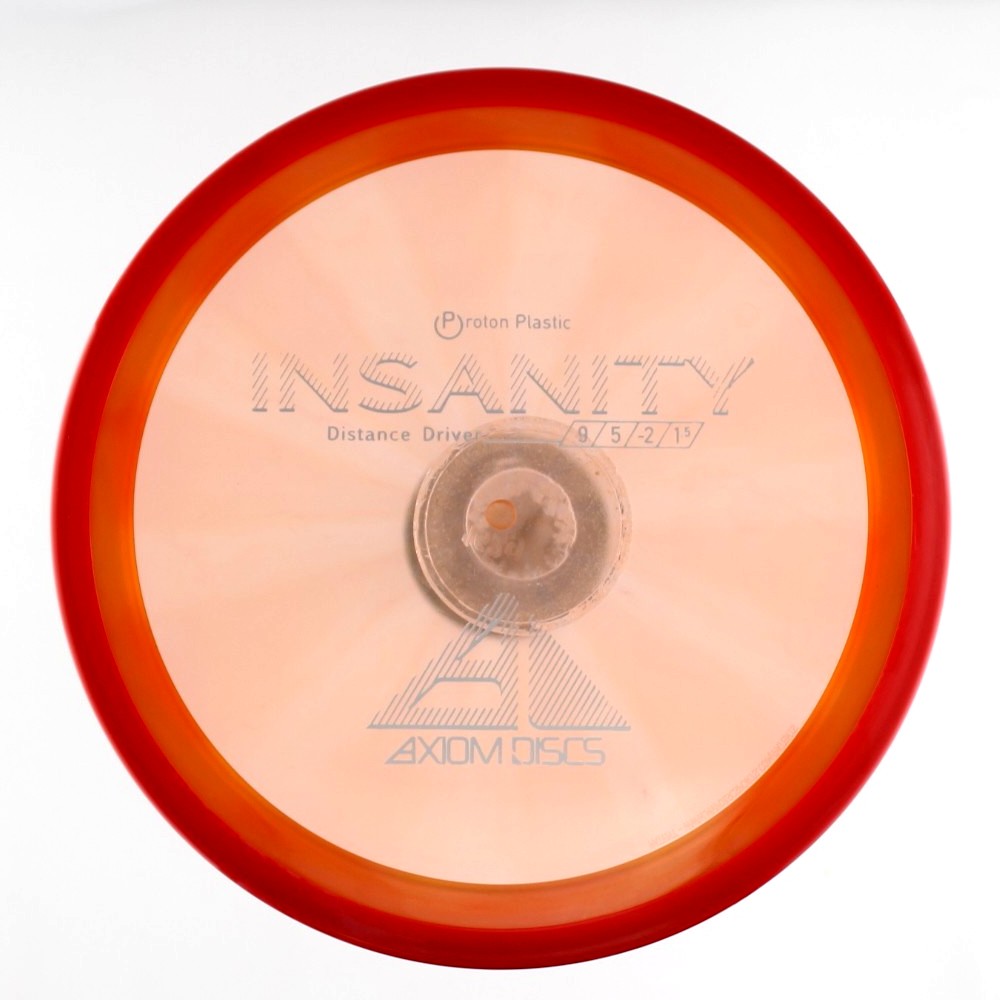 Insanity - Standard - Red Rim - 162.3 gm -  Disc ID: 595412