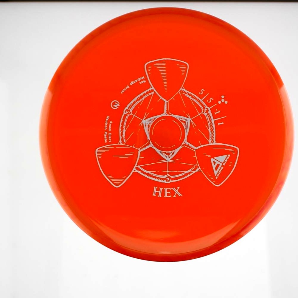 Hex - Standard - Orange Rim - 175.3 gm -  Disc ID: 595464