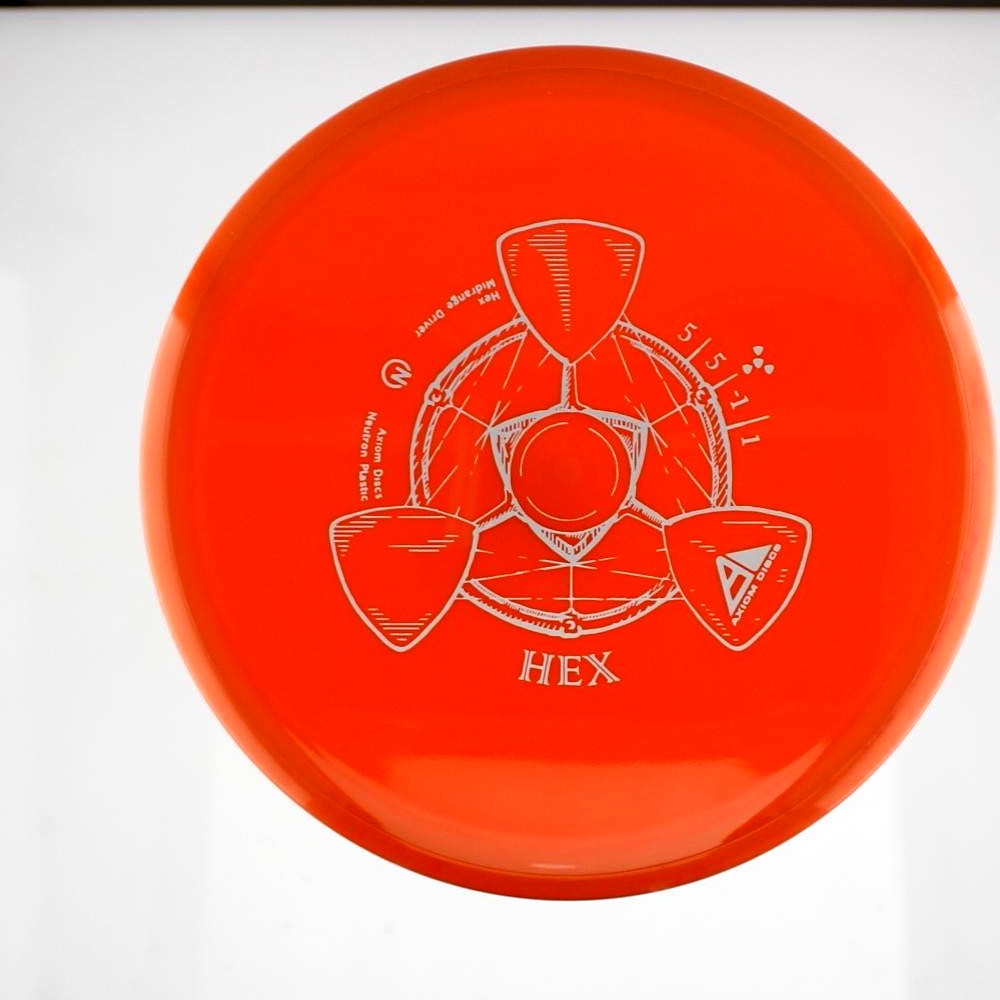 Hex - Standard - Orange Rim - 175.3 gm -  Disc ID: 595465