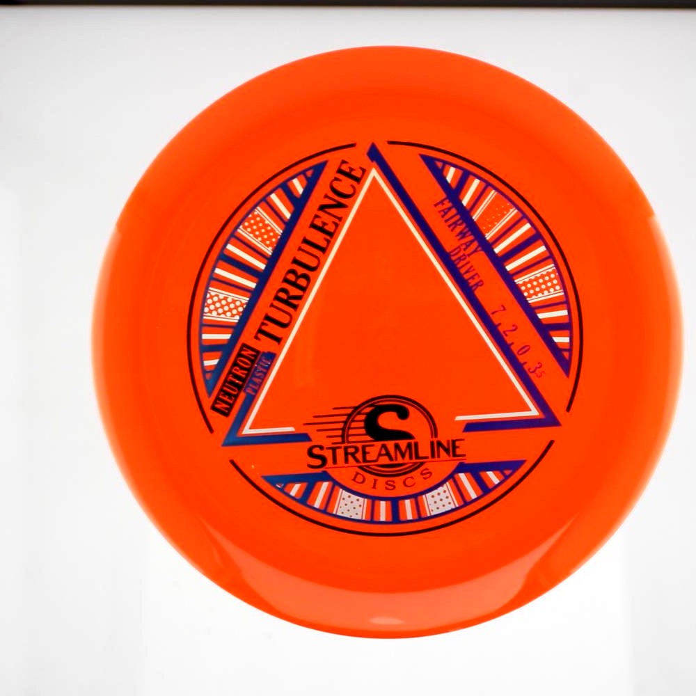 Turbulence - Standard - Orange - 168.5 gm -  Disc ID: 595529
