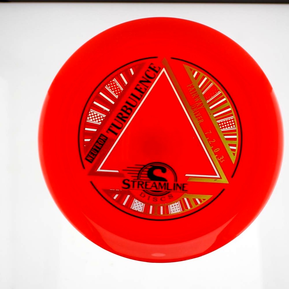 Turbulence - Standard - Red - 167.4 gm -  Disc ID: 595540