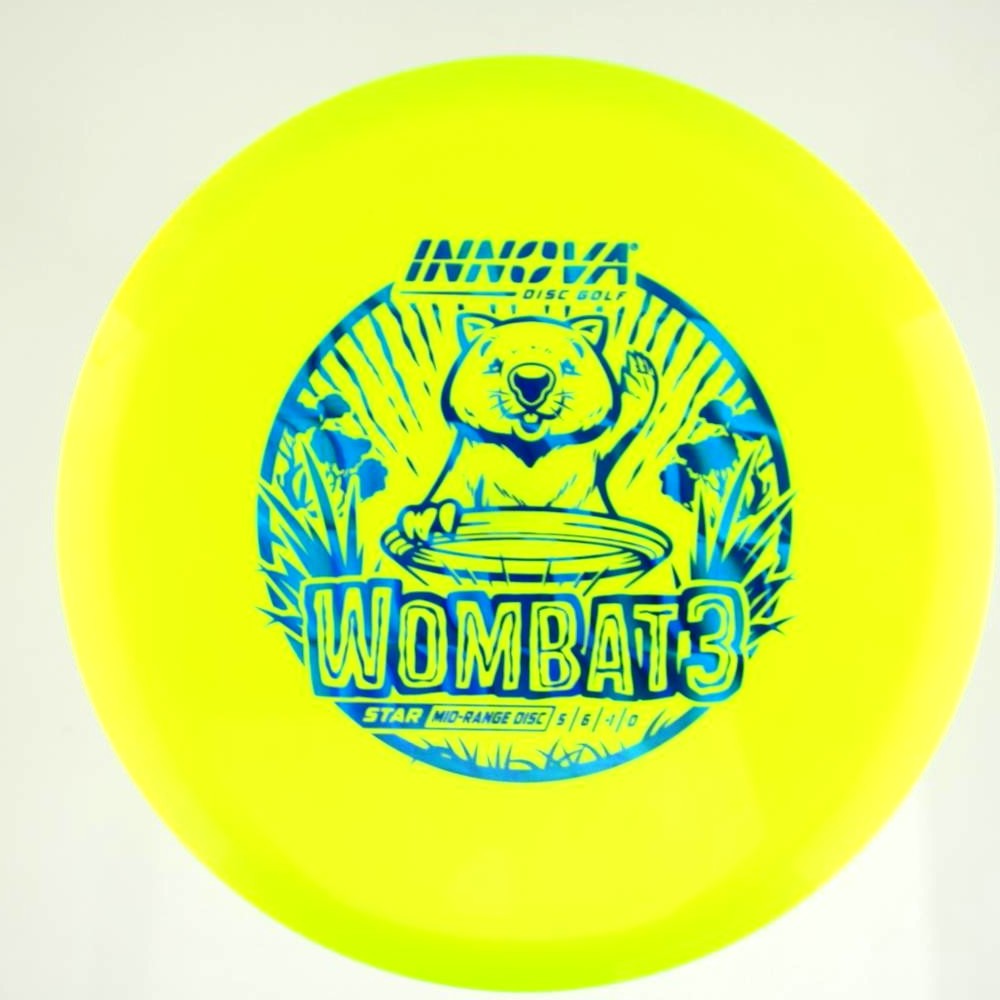Wombat3 - Standard - Yellow - 180.5 gm -  Disc ID: 595954