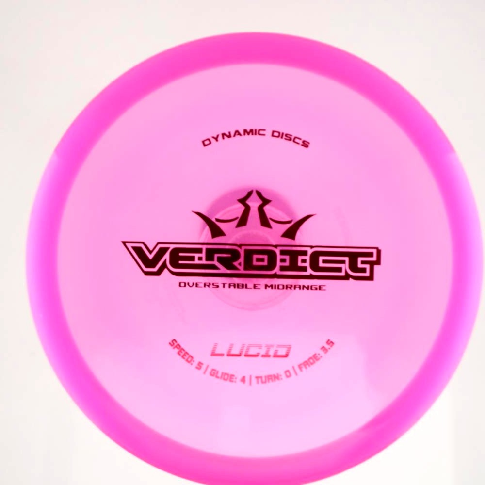 Verdict - Standard - Pink - 171.8 gm -  Disc ID: 596169