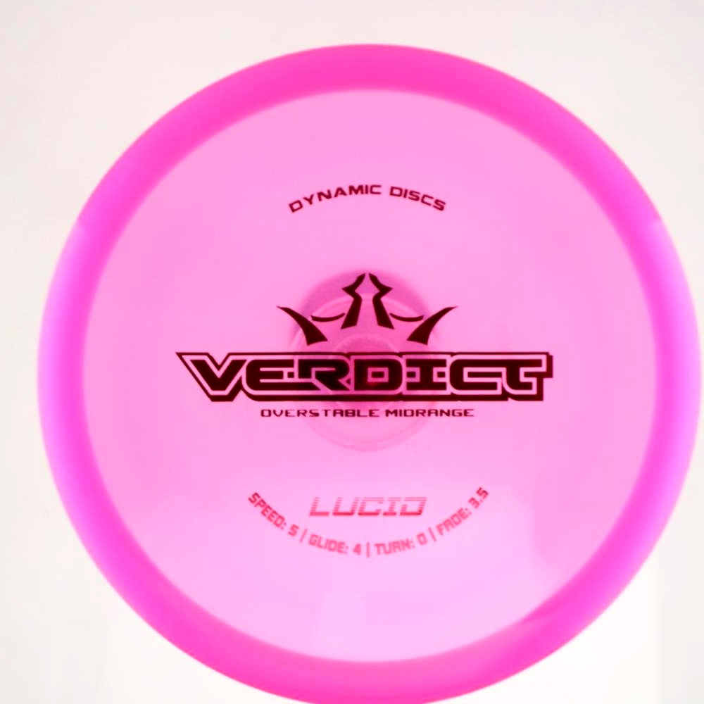 Verdict - Standard - Pink - 171.8 gm -  Disc ID: 596171