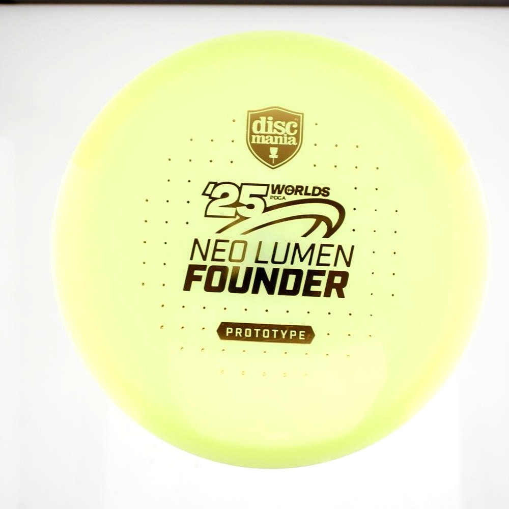 Founder - Prototype 2025 Worlds - Yellow - 176.2 gm -  Disc ID: 596300