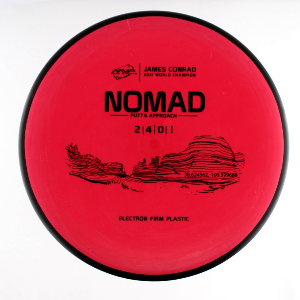 Nomad - James Conrad 2021 World Champion - Red - 167.0 gm -  Disc ID: 596327