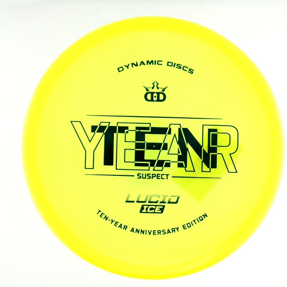 Suspect - Ten Year Anniversary - Yellow - 175.3 gm -  Disc ID: 596466