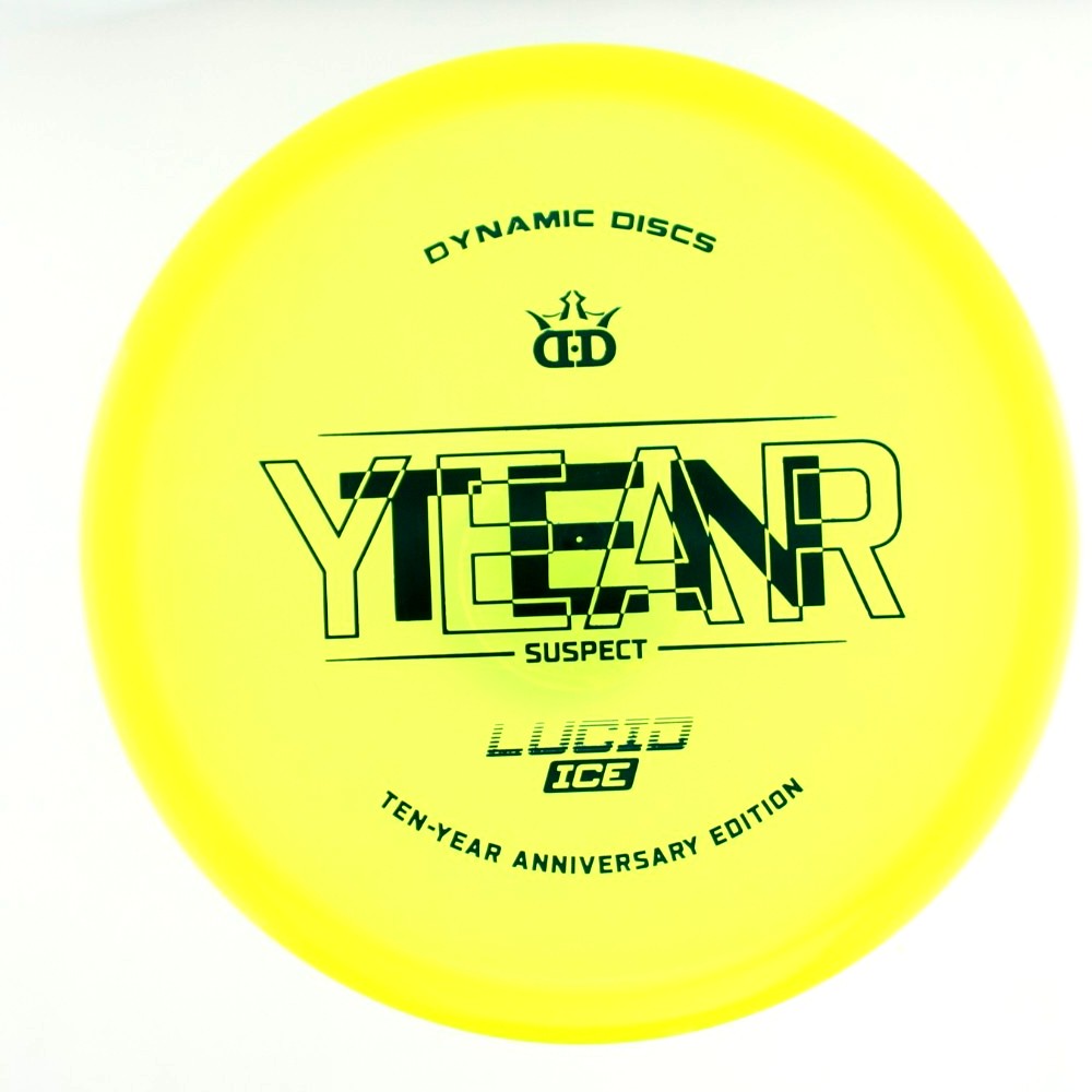 Suspect - Ten Year Anniversary - Yellow - 175.4 gm -  Disc ID: 596472