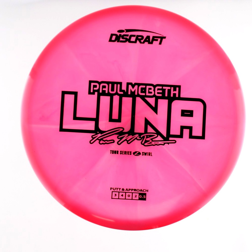 Luna - Paul McBeth - Pink - 174.9 gm -  Disc ID: 596834