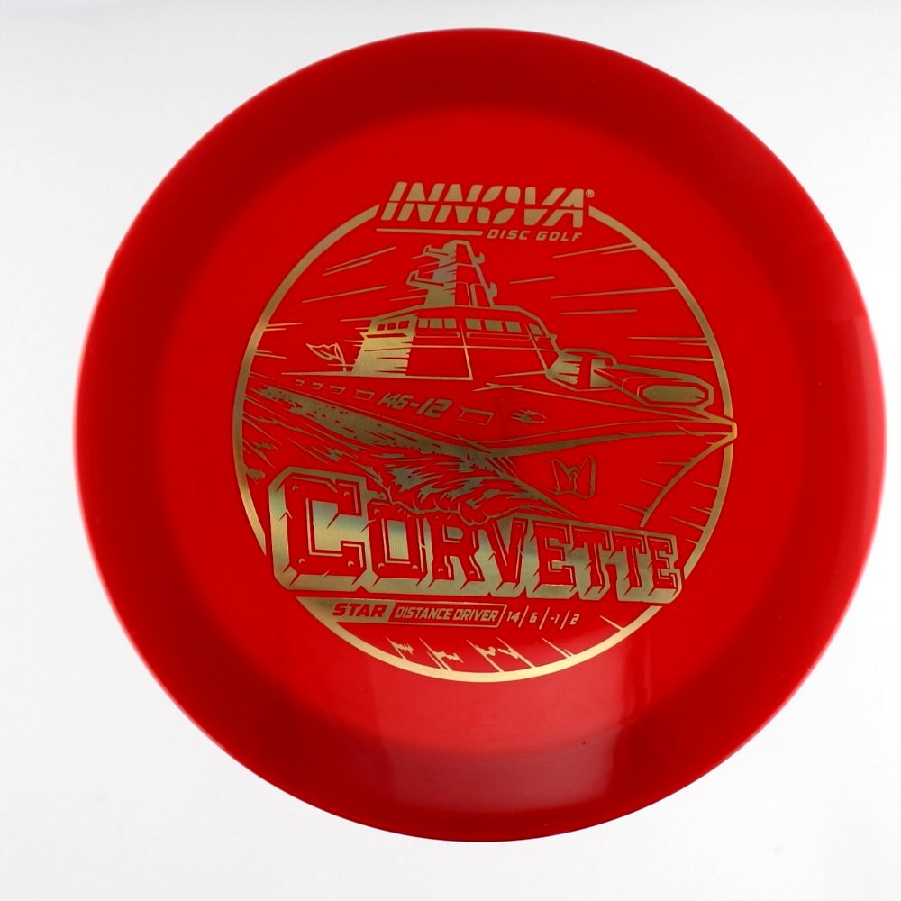 Corvette - Standard - Red - 174.3 gm -  Disc ID: 597715