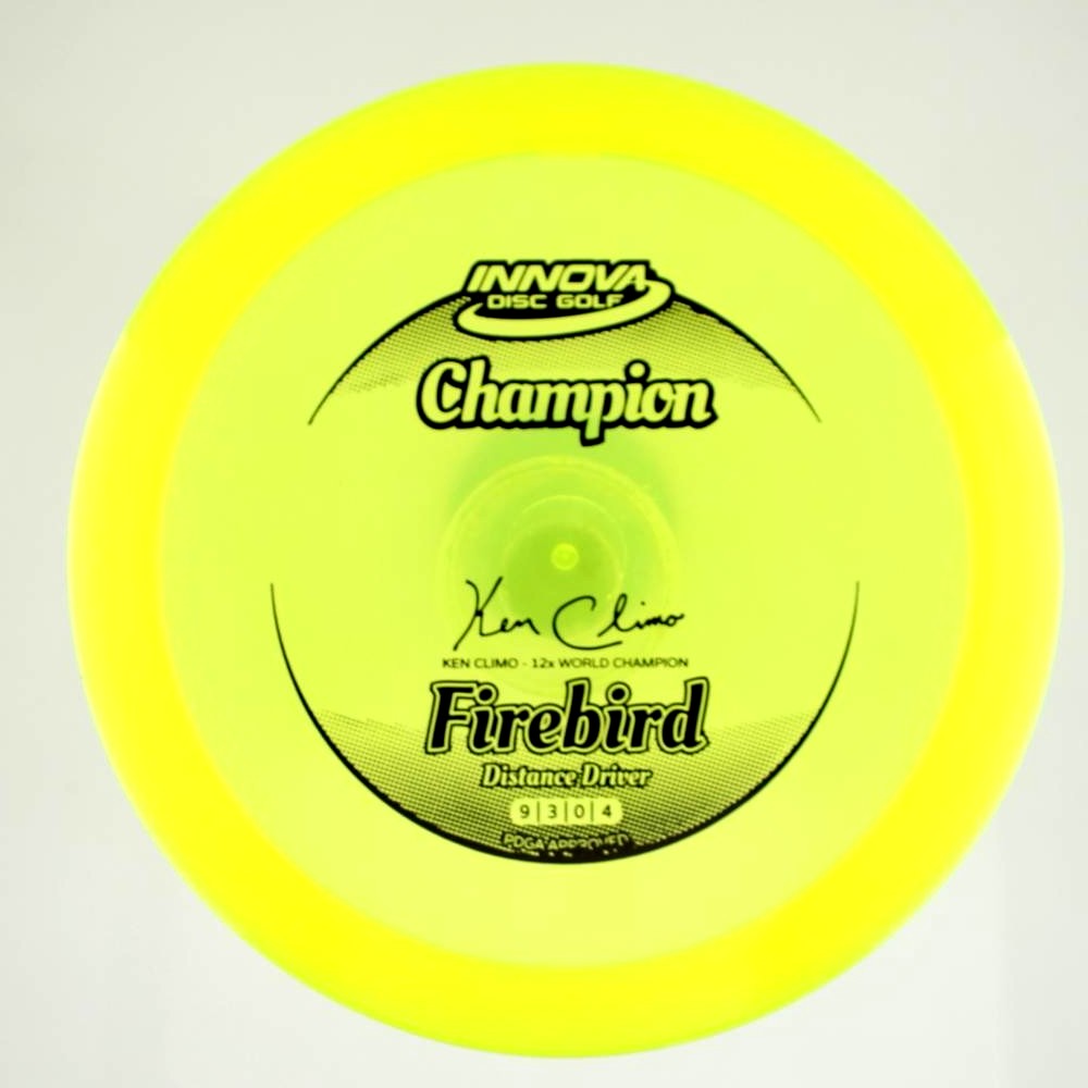 Firebird - 12x World Champion Ken Climo - Yellow - 169.4 gm -  Disc ID: 597755