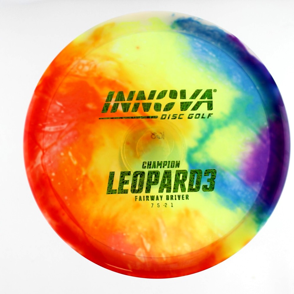 Leopard3 - Tie-Dye - Unique - 168.4 gm -  Disc ID: 597798