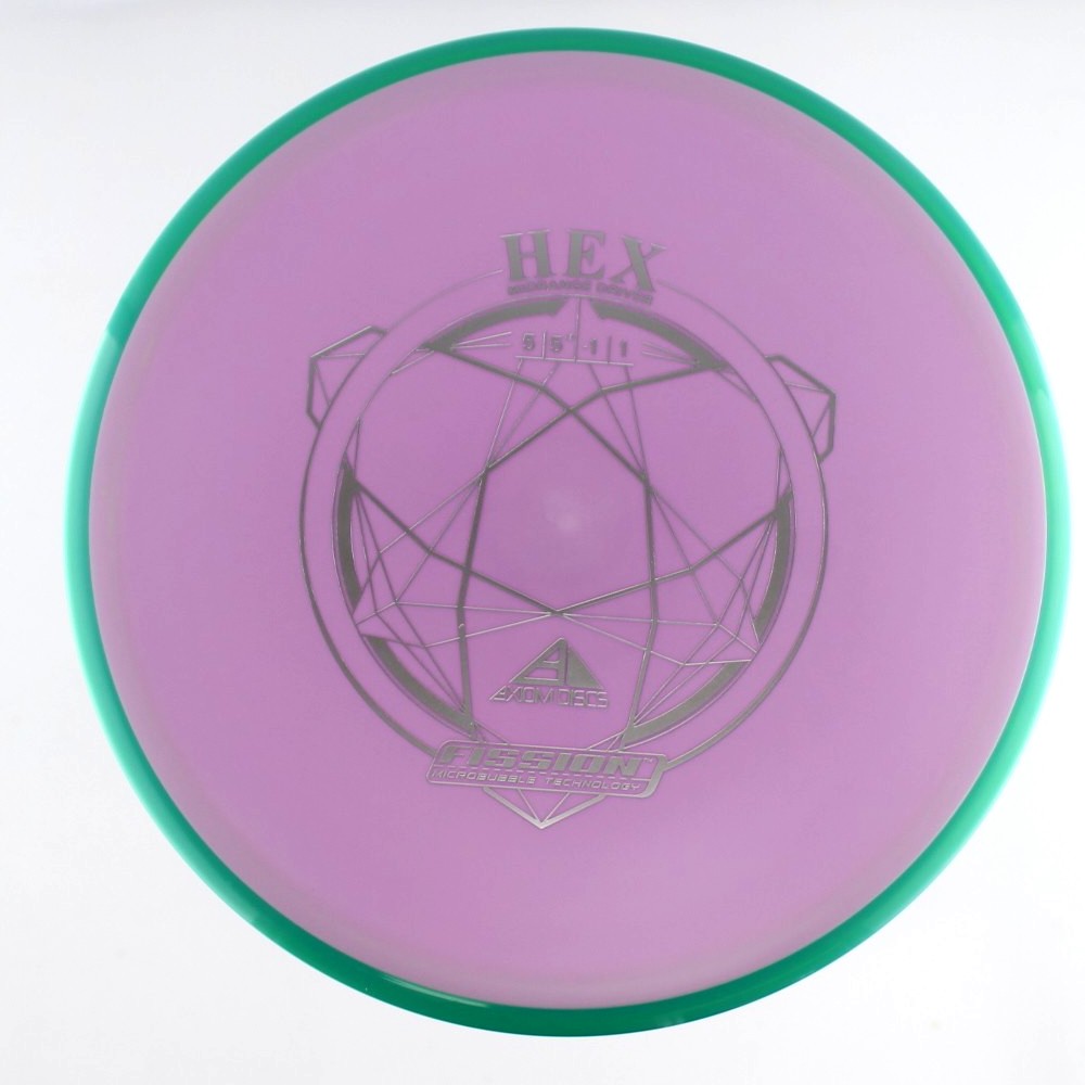 Hex - Standard - Green Rim - 151.6 gm -  Disc ID: 598149
