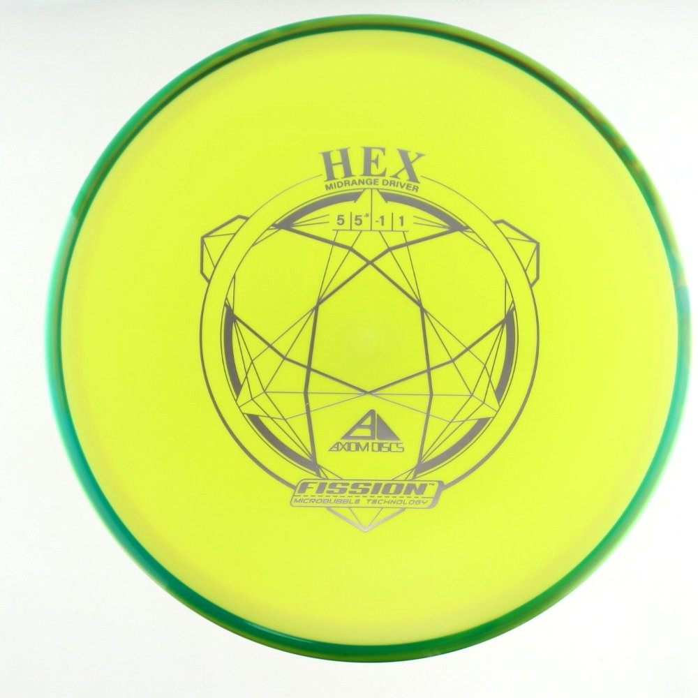 Hex - Standard - Green Rim - 151.2 gm -  Disc ID: 598150