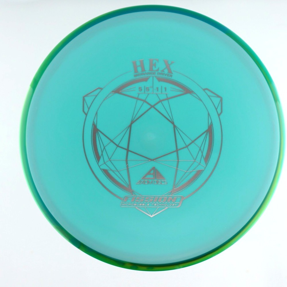 Hex - Standard - Green Rim - 150.6 gm -  Disc ID: 598152