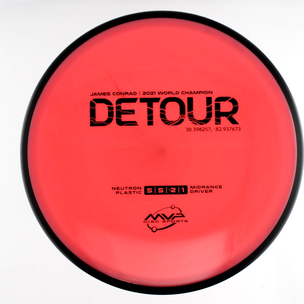 Detour - James Conrad 2021 World Champion - Pink - 177.7 gm -  Disc ID: 598193