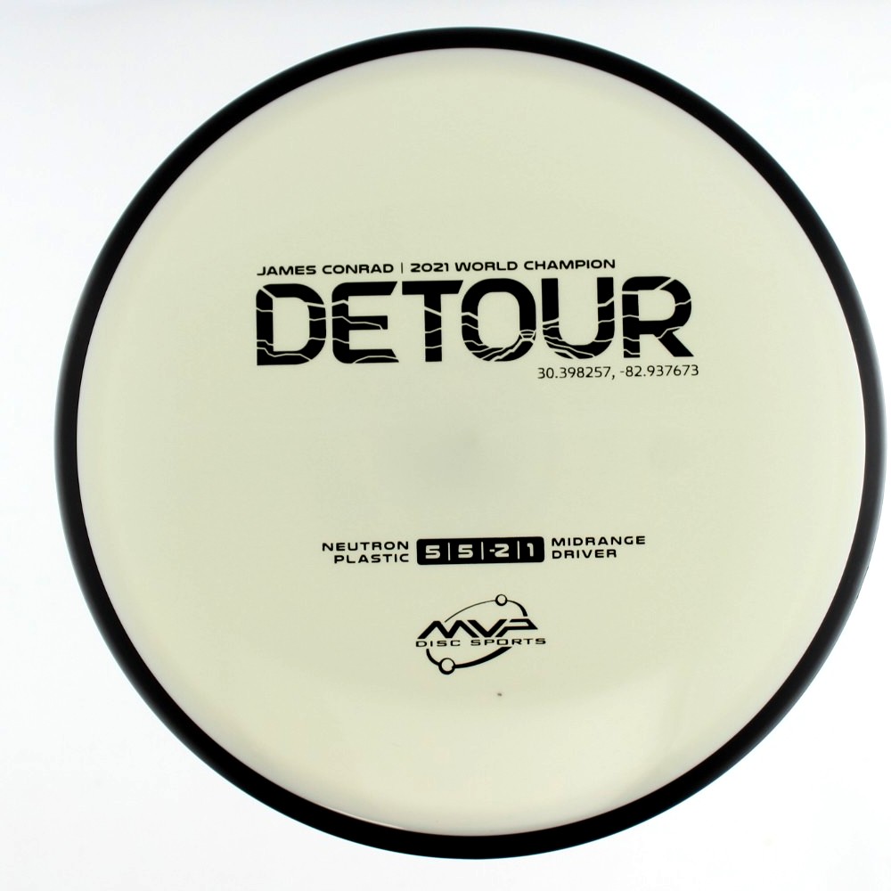 Detour - James Conrad 2021 World Champion - White - 174.3 gm -  Disc ID: 598204