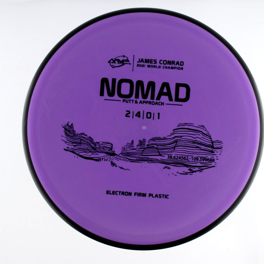 Nomad - James Conrad 2021 World Champion - Purple - 175.0 gm -  Disc ID: 598225