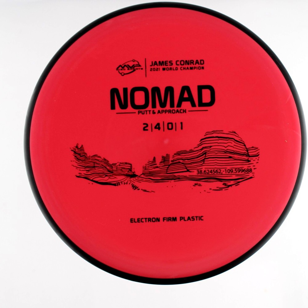 Nomad - James Conrad 2021 World Champion - Red - 173.2 gm -  Disc ID: 598226