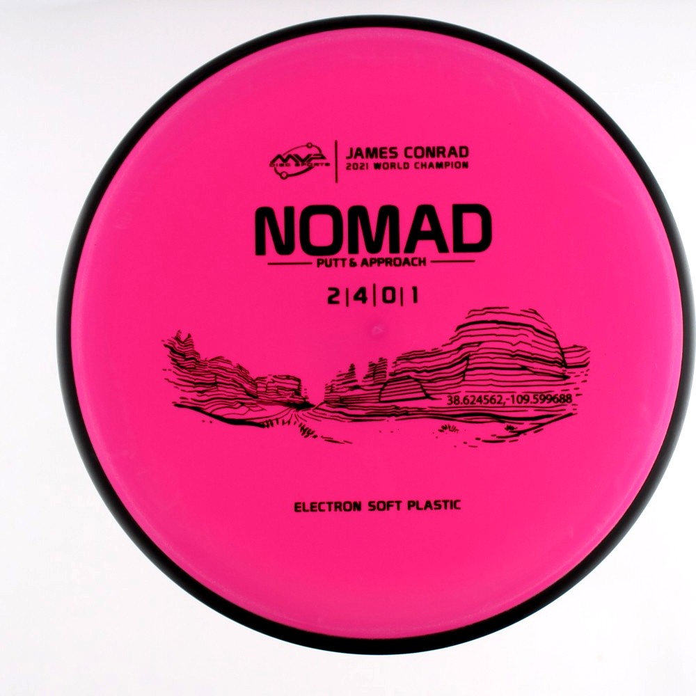 Nomad - James Conrad 2021 World Champion - Pink - 174.6 gm -  Disc ID: 598240