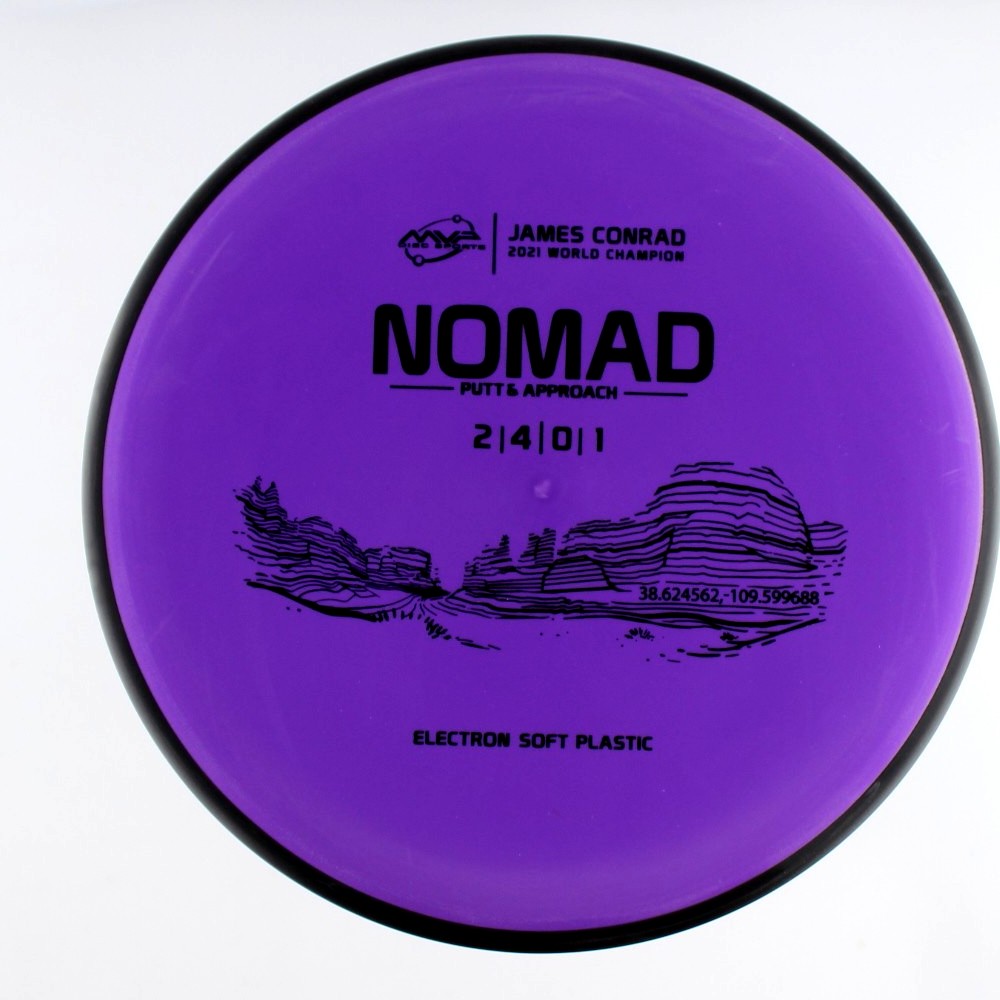 Nomad - James Conrad 2021 World Champion - Purple - 173.9 gm -  Disc ID: 598241
