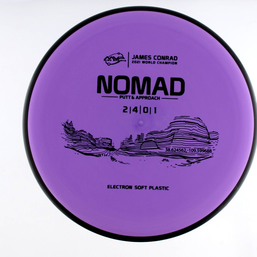 Nomad - James Conrad 2021 World Champion - Purple - 174.2 gm -  Disc ID: 598243