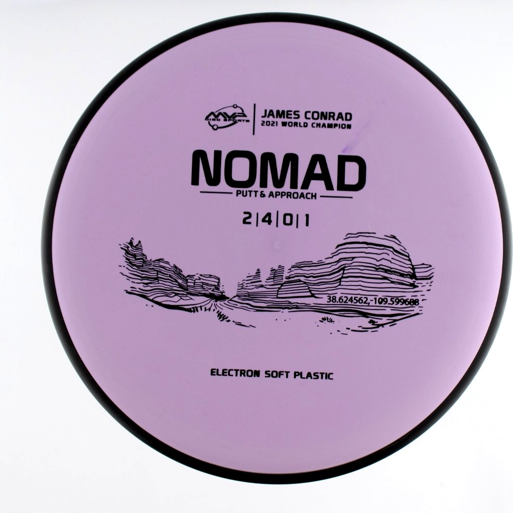 Nomad - James Conrad 2021 World Champion - Purple - 173.7 gm -  Disc ID: 598244