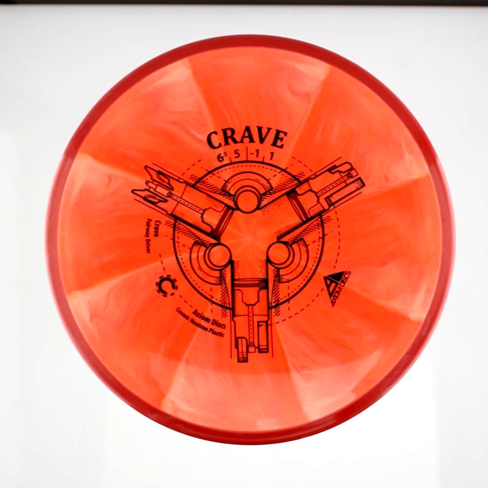 Crave - Standard - Red Rim - 176.1 gm -  Disc ID: 598354