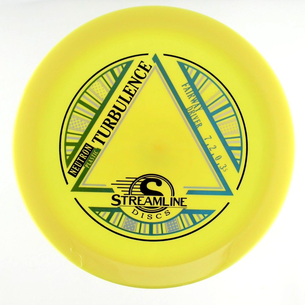 Turbulence - Standard - Yellow - 174.9 gm -  Disc ID: 598487
