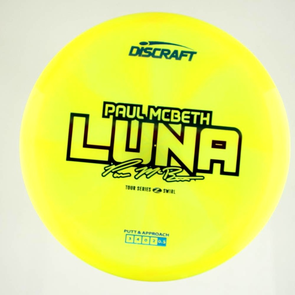 Luna - Paul McBeth - Yellow - 176.6 gm -  Disc ID: 598769