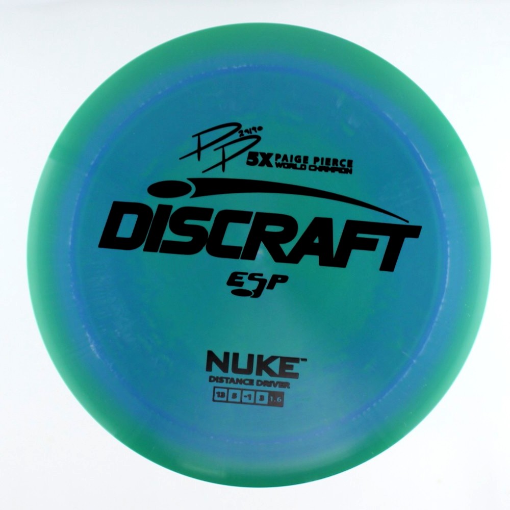 Nuke - 5x World Champion Paige Pierce - Green - 165.9 gm -  Disc ID: 598790