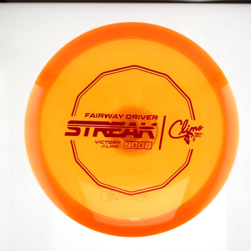 Streak - First Run - Orange - 174.1 gm -  Disc ID: 599119