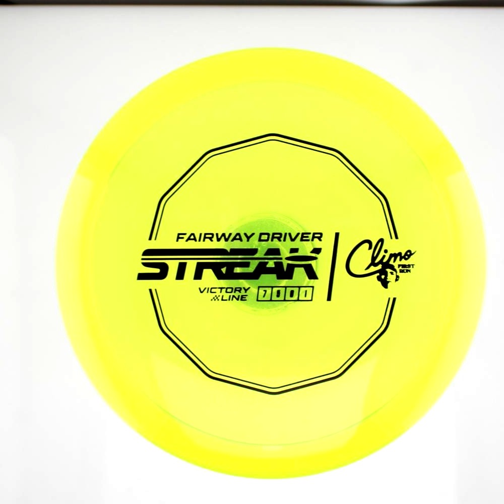 Streak - First Run - Yellow - 163.6 gm -  Disc ID: 599136