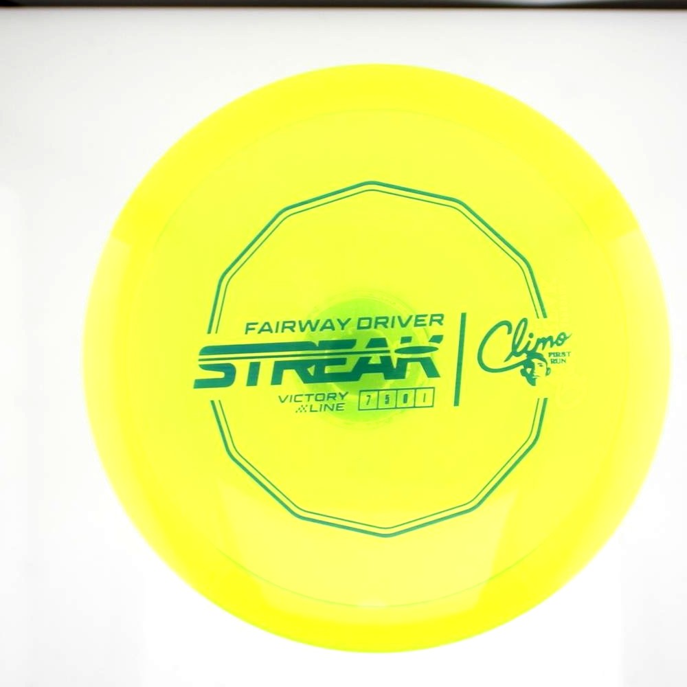 Streak - First Run - Yellow - 177.3 gm -  Disc ID: 599137
